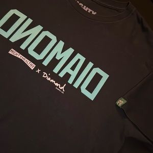 Black And Turquoise Diamond Supply Co. T-Shirt